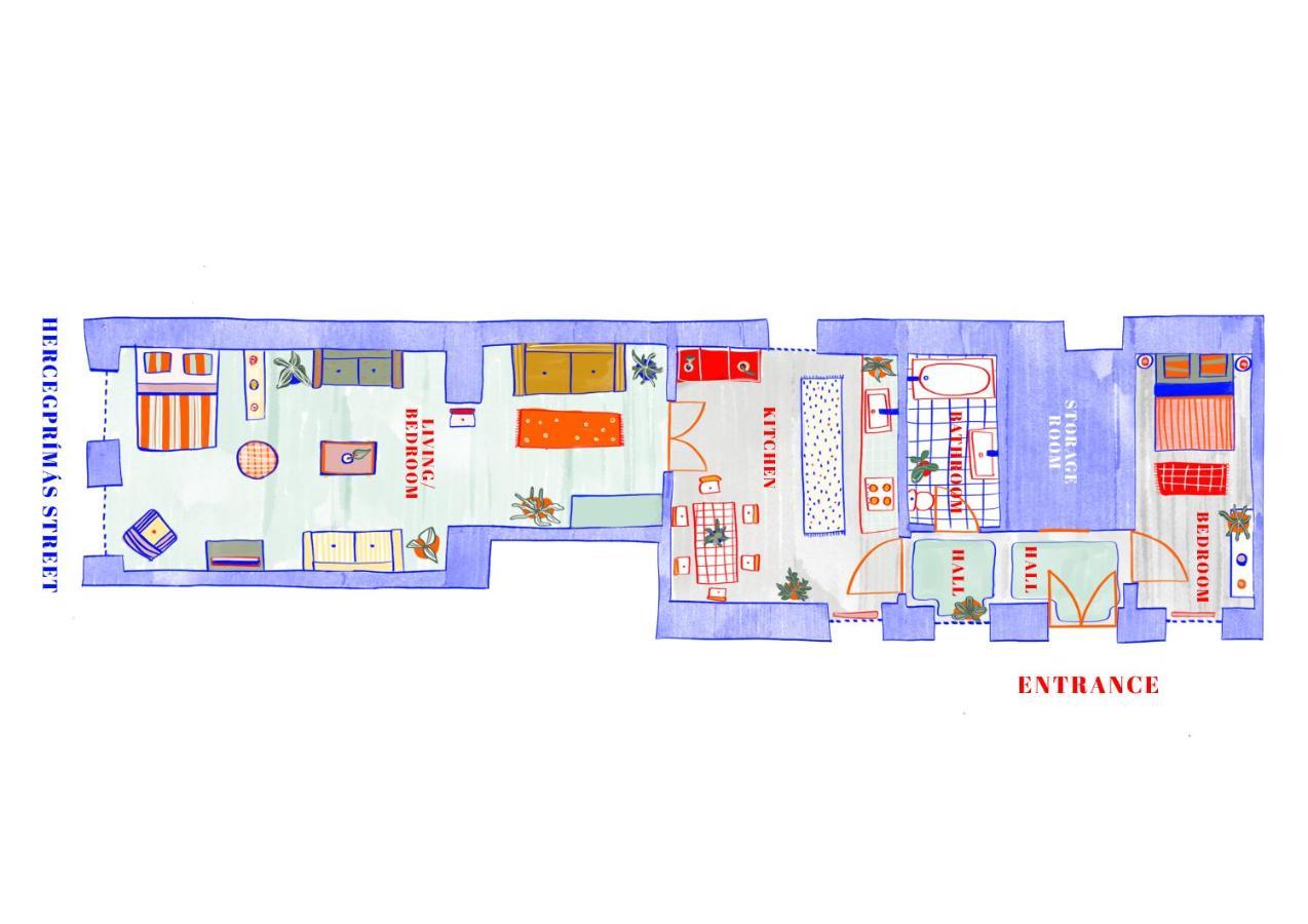 Bright & Spacious Loft With Basilica View Будапеща Екстериор снимка